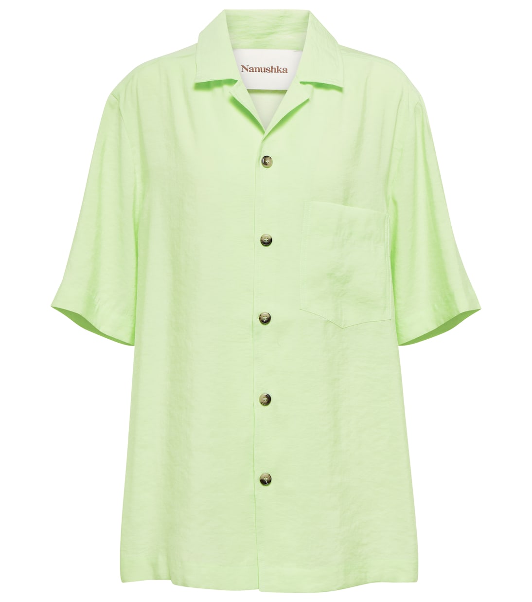 Рубашка Bodil оверсайз Nanushka, Jade
Рубашка Bodil оверсайз Nanushka, Jade