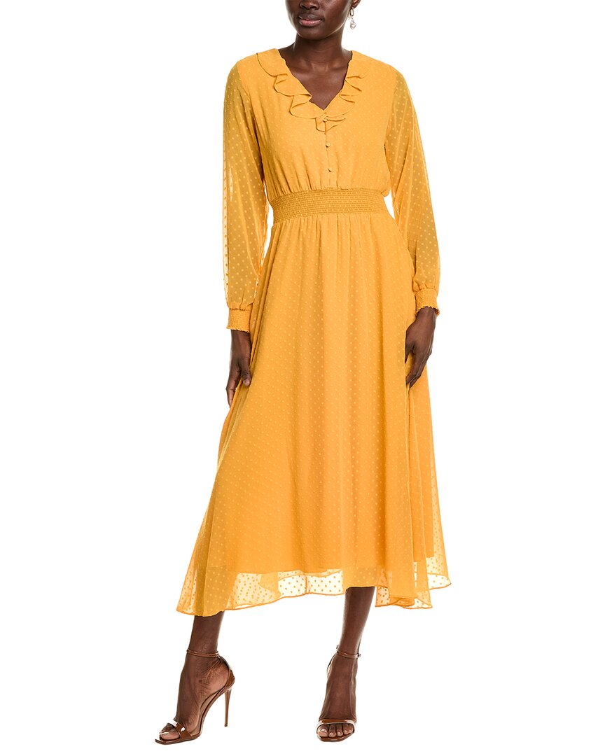 Nanette Lepore Madeline Clip Dot Платье миди Nanette Nanette Lepore, желтый
Nanette Lepore Madeline Clip Dot Платье миди Nanette Nanette Lepore, желтый