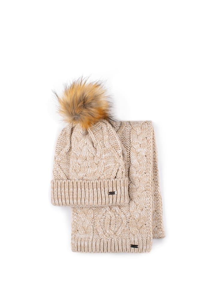 Шапка Wittchen, бежевый 
Шапка Wittchen, бежевый