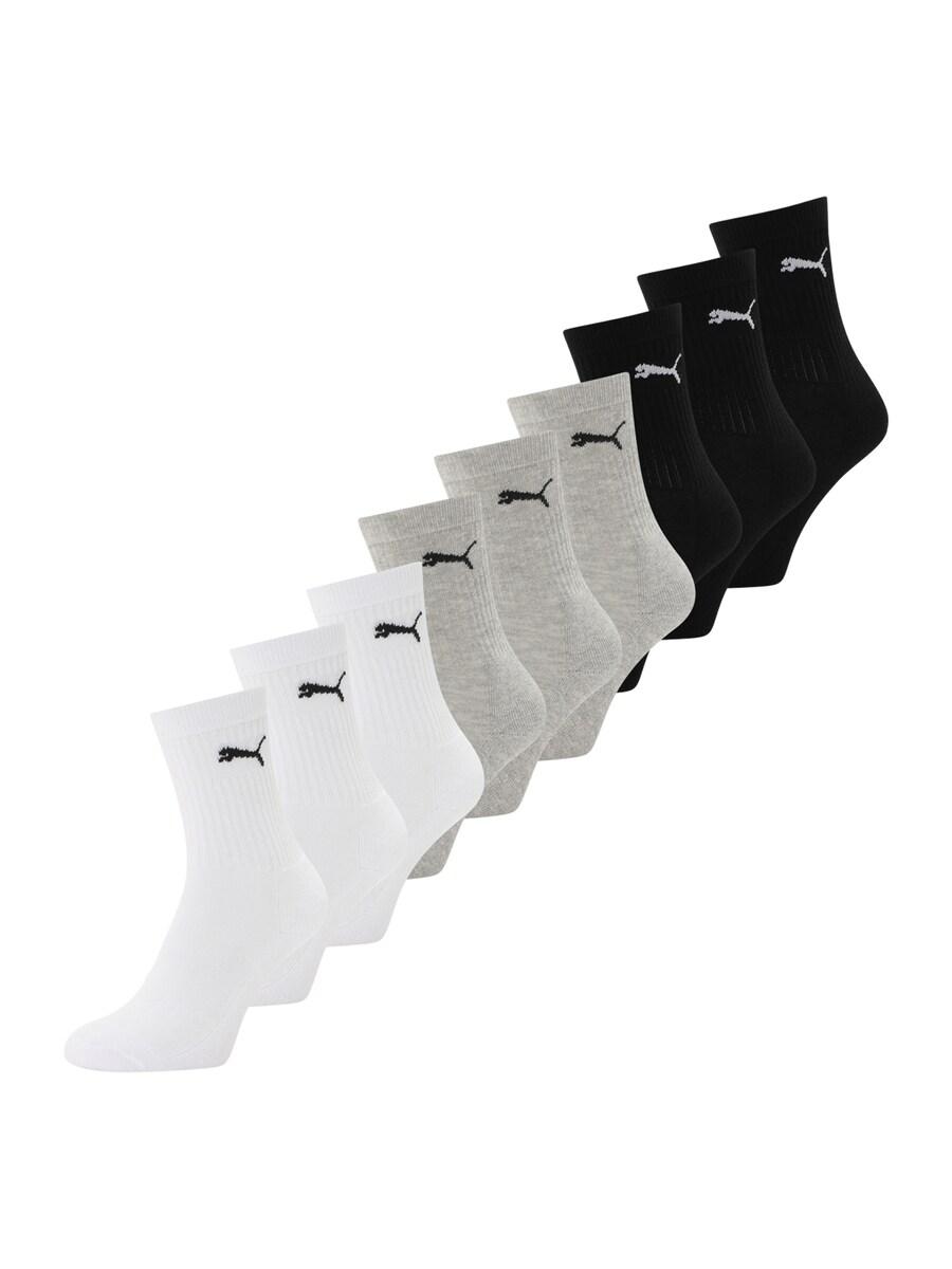 Носки PUMA, цвет mottled grey/Black/White
Носки PUMA, цвет mottled grey/Black/White