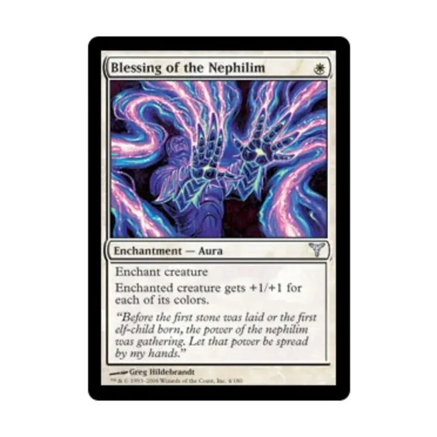 CCG Благословение Нефилимов (U), MTG - Dissension
CCG Благословение Нефилимов (U), MTG - Dissension