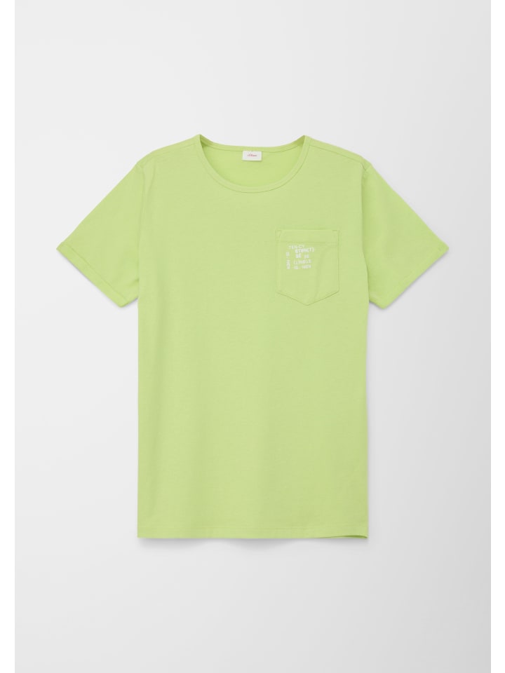 Футболка s.Oliver, зеленый
Футболка s.Oliver, зеленый