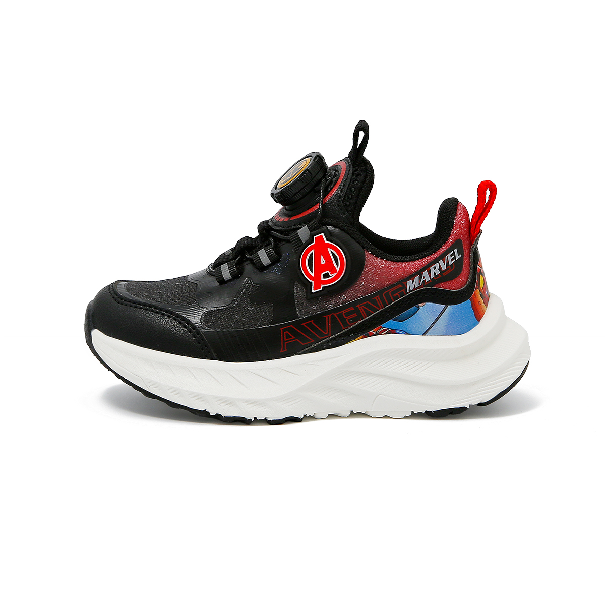 Коллекция «Мстители»: амортизирующие и износостойкие кроссовки с низким верхом для детей. Disney, черный/красный
Коллекция «Мстители»: амортизирующие и износостойкие кроссовки с низким верхом для детей. Disney, черный/красный