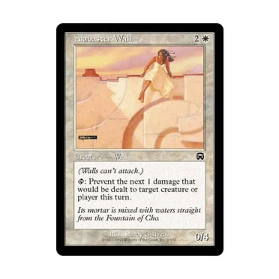 CCG Алебастровая стена (клавиша C), MTG - Mercadian Masques
CCG Алебастровая стена (клавиша C), MTG - Mercadian Masques