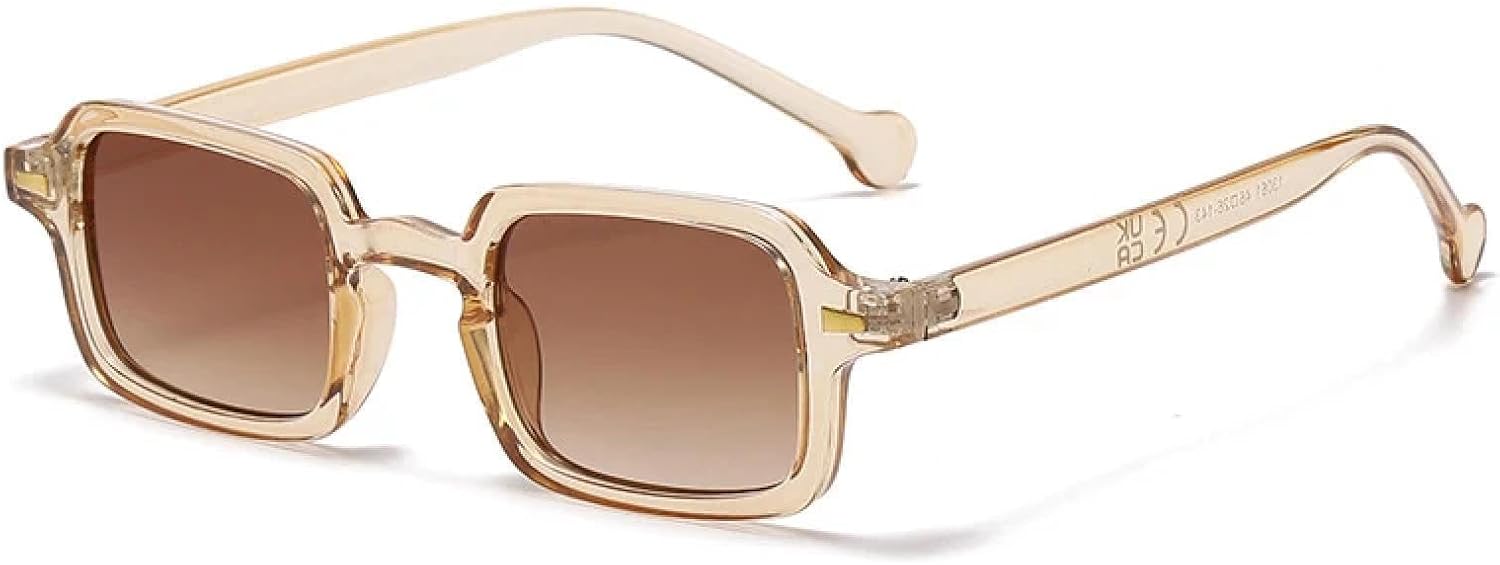 Солнцезащитные очки с защитой от УФ-излучения UV400 | Панковские яркие линзы | для женщин и мужчин, для занятий спортом на открытом воздухе и вождения DSVIGF, Champagne Brown
Солнцезащитные очки с защитой от УФ-излучения UV400 | Панковские яркие линзы | для женщин и мужчин, для занятий спортом на открытом воздухе и вождения DSVIGF, Champagne Brown