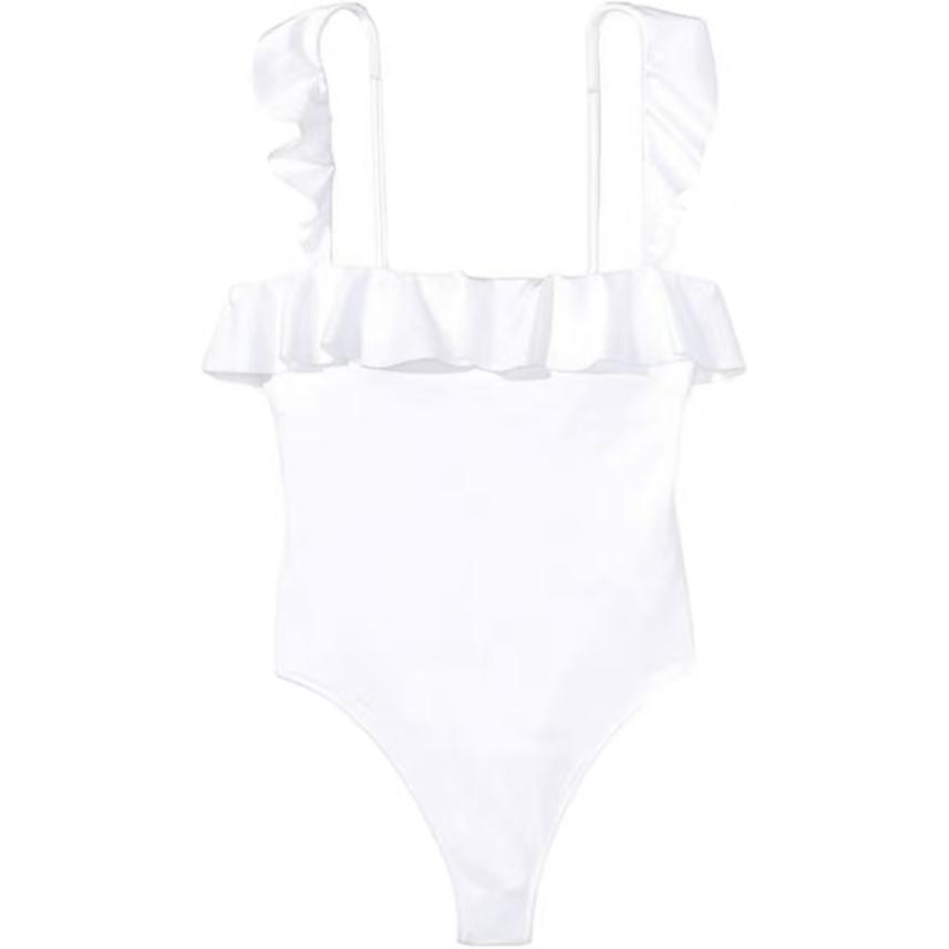 Цельный купальник женский белый Victoria's Secret 
Цельный купальник женский белый Victoria's Secret