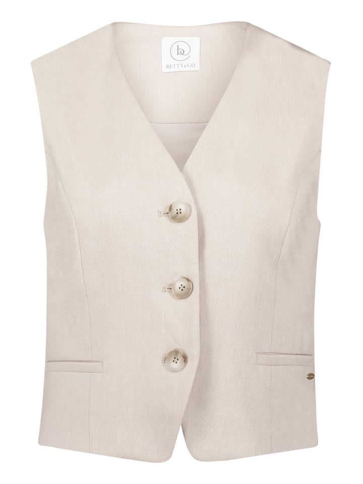 Жилет BETTY & CO, бежевый
Жилет BETTY & CO, бежевый