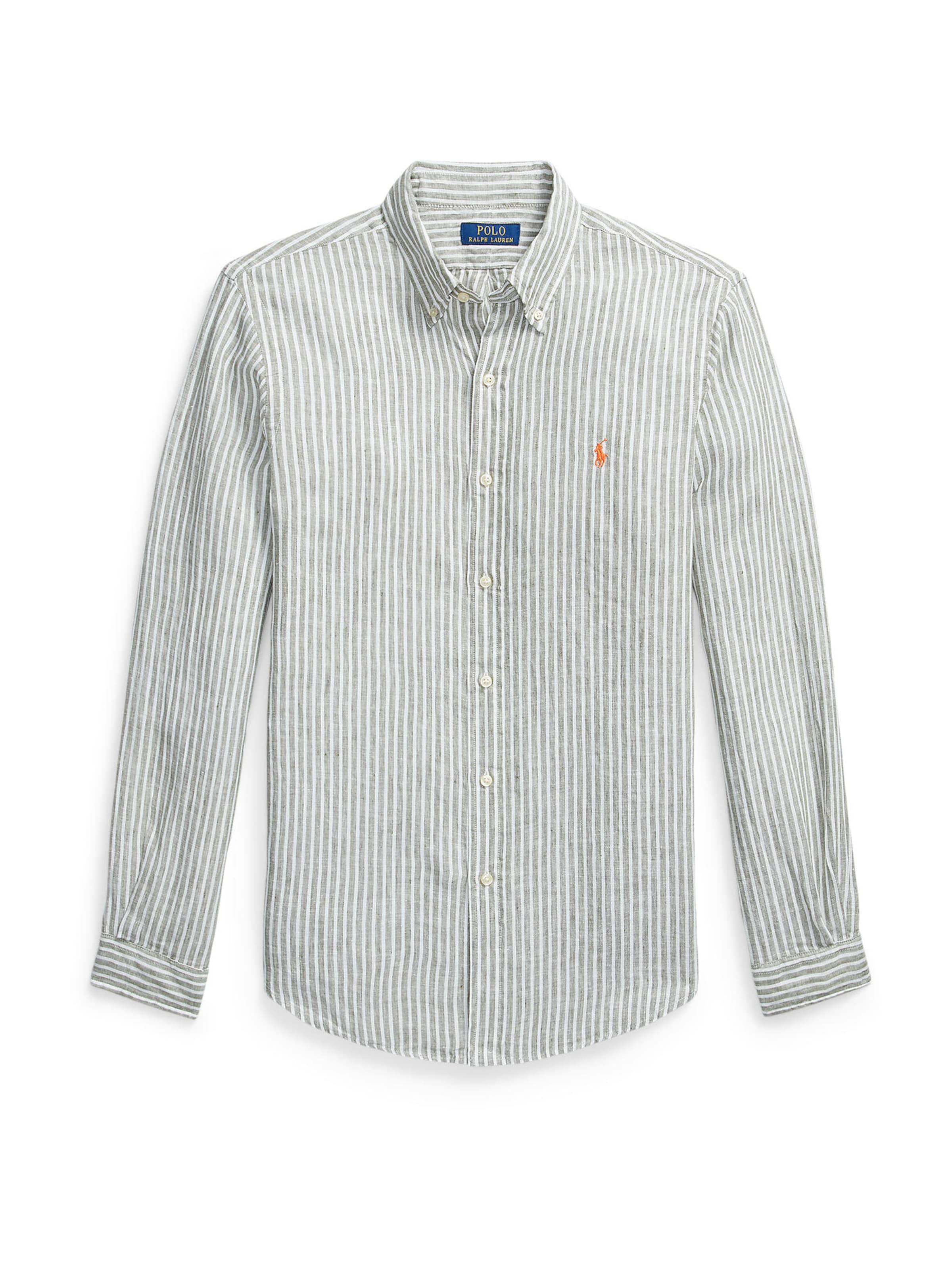 Polo Ralph Lauren Рубашка на пуговицах комфортного кроя в оливковом цвете
Polo Ralph Lauren Рубашка на пуговицах комфортного кроя в оливковом цвете