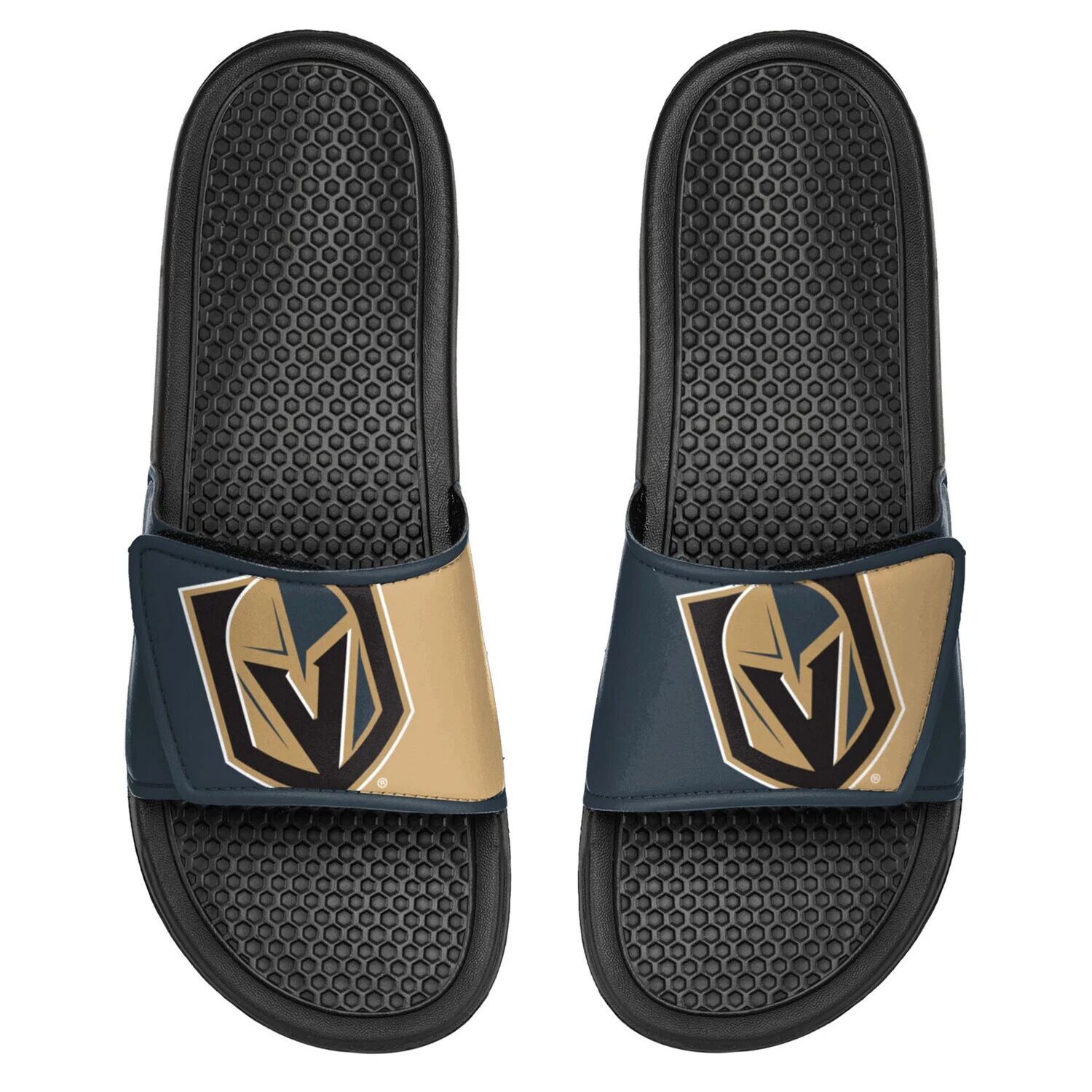 Молодежные шлепанцы Legacy с цветными блоками и большим логотипом FOCO Vegas Golden Knights Unbranded
Молодежные шлепанцы Legacy с цветными блоками и большим логотипом FOCO Vegas Golden Knights Unbranded