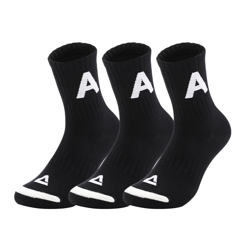 Носочки до колена Unisex 3 пары Letter PEAK, черный
Носочки до колена Unisex 3 пары Letter PEAK, черный