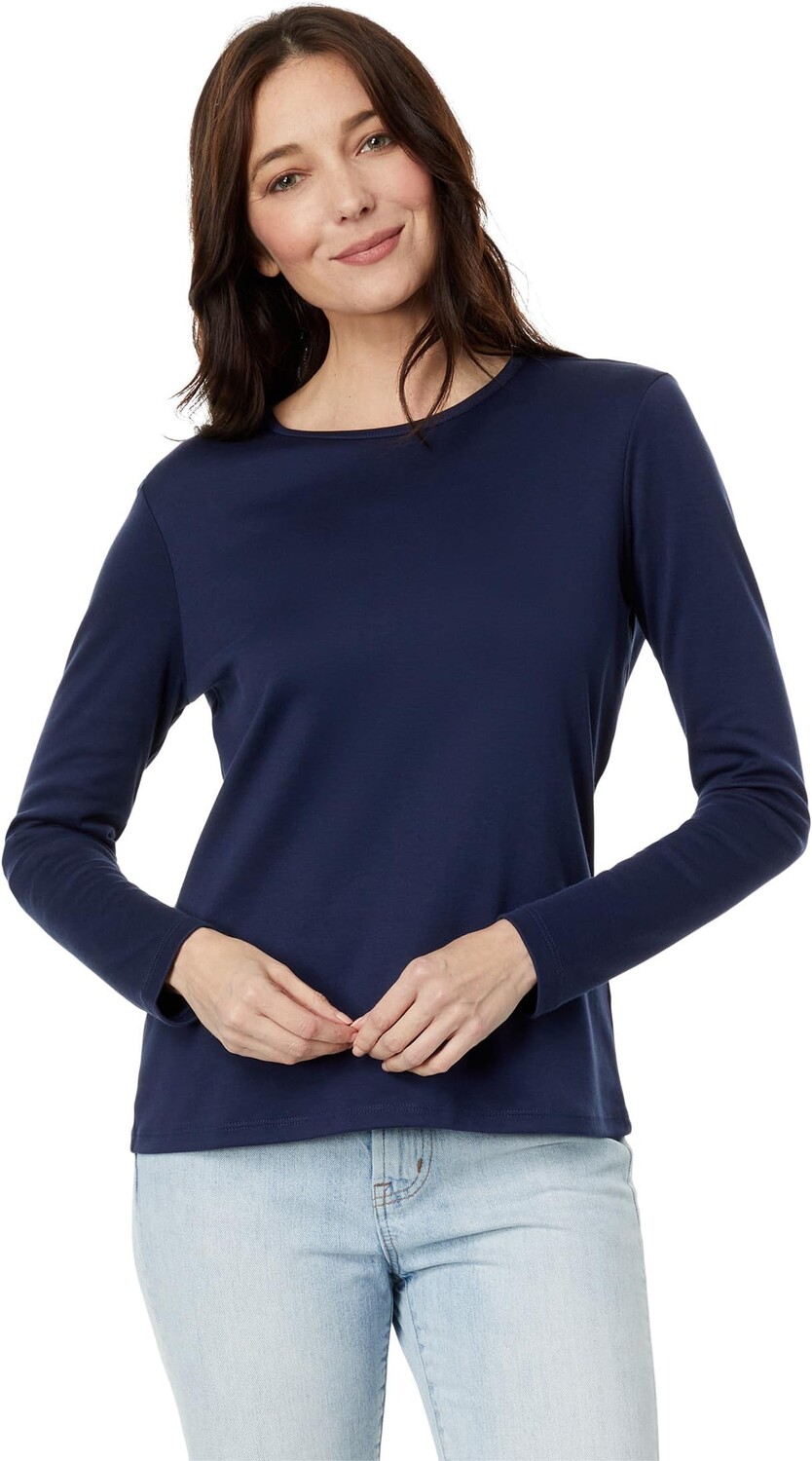Пима с круглым вырезом и длинными рукавами L.L.Bean, цвет Raven Blue, Синий, Пима с круглым вырезом и длинными рукавами L.L.Bean, цвет Raven Blue
Пима с круглым вырезом и длинными рукавами L.L.Bean, цвет Raven Blue, Синий, Пима с круглым вырезом и длинными рукавами L.L.Bean, цвет Raven Blue