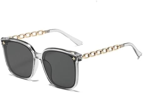 Солнцезащитные очки Square Punk 2027 для женщин и мужчин, модные коричнево-черные солнцезащитные очки с защитой от УФ-излучения UV400, классические солнцезащитные очки MTZJH, Gray
Солнцезащитные очки Square Punk 2027 для женщин и мужчин, модные коричнево-черные солнцезащитные очки с защитой от УФ-излучения UV400, классические солнцезащитные очки MTZJH, Gray