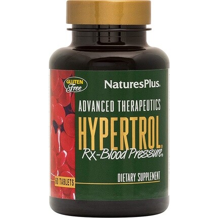 NaturesPlus Advanced Therapeutics Hypertrol Rx вегетарианские таблетки для артериального давления с магнием и хромом, 60 шт. Nature's Plus
NaturesPlus Advanced Therapeutics Hypertrol Rx вегетарианские таблетки для артериального давления с магнием и хромом, 60 шт. Nature's Plus