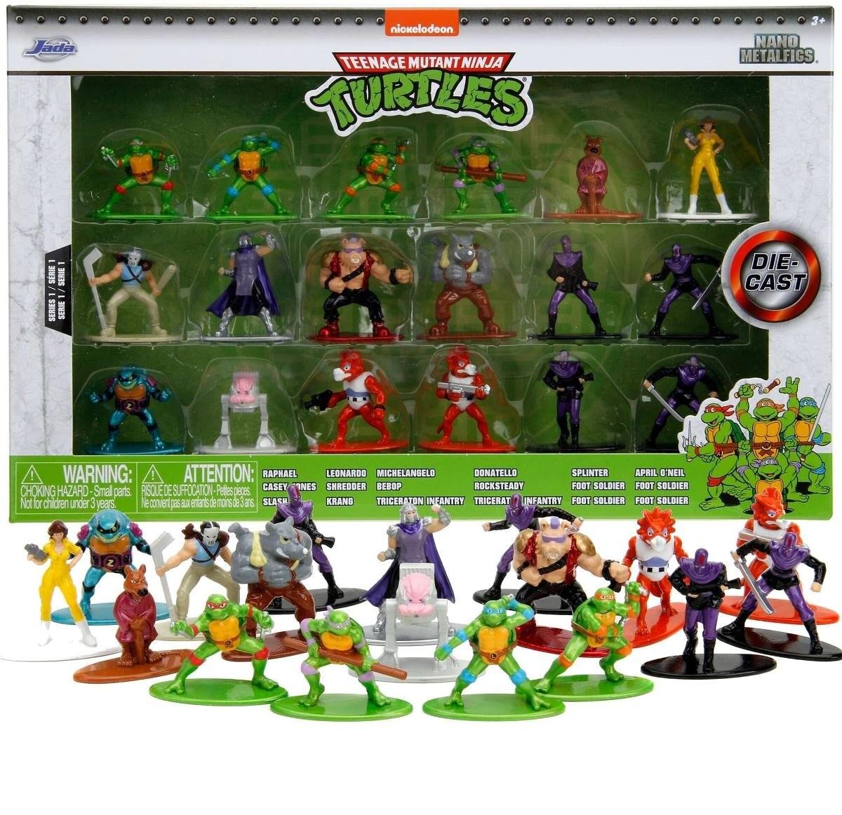 Набор металлических фигурок Teenage Mutant Ninja Turtles, 18 штук Jada
Набор металлических фигурок Teenage Mutant Ninja Turtles, 18 штук Jada