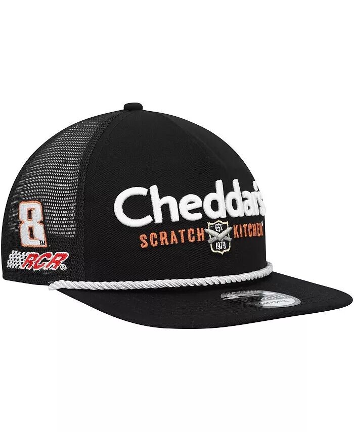 Мужская черная кепка для гольфиста Kyle Busch Cheddar's Snapback New Era
Мужская черная кепка для гольфиста Kyle Busch Cheddar's Snapback New Era