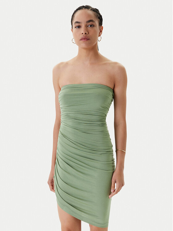 Коктейльное платье облегающего кроя ST1253MDB02835 Norma Kamali, зеленый 
Коктейльное платье облегающего кроя ST1253MDB02835 Norma Kamali, зеленый