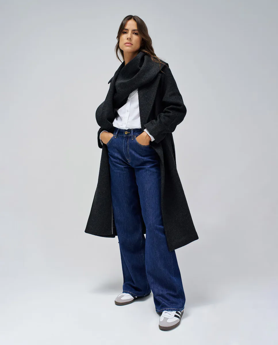 Женские джинсы широкого покроя с эффектом потертости Salsa Jeans, синий
Женские джинсы широкого покроя с эффектом потертости Salsa Jeans, синий