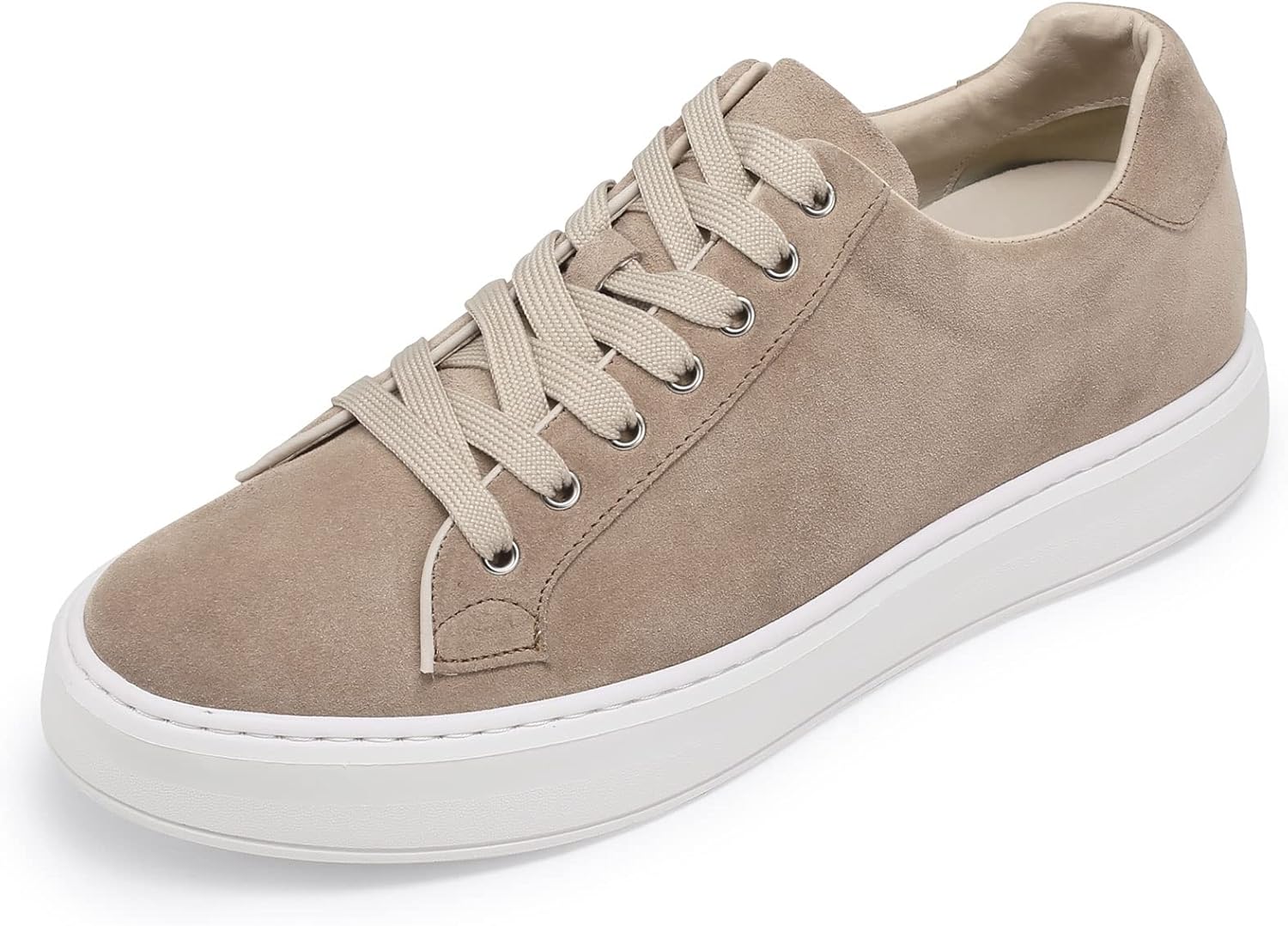 Мужские кроссовки CHAMARIPA с увеличением роста - встроенная индивидуальная стелька - дышащая телячья кожа для ношения весь день - деловые повседневные и дерби с эффектом лифта - увеличение роста на 5-8 см, бежевый
Мужские кроссовки CHAMARIPA с увеличением роста - встроенная индивидуальная стелька - дышащая телячья кожа для ношения весь день - деловые повседневные и дерби с эффектом лифта - увеличение роста на 5-8 см, бежевый