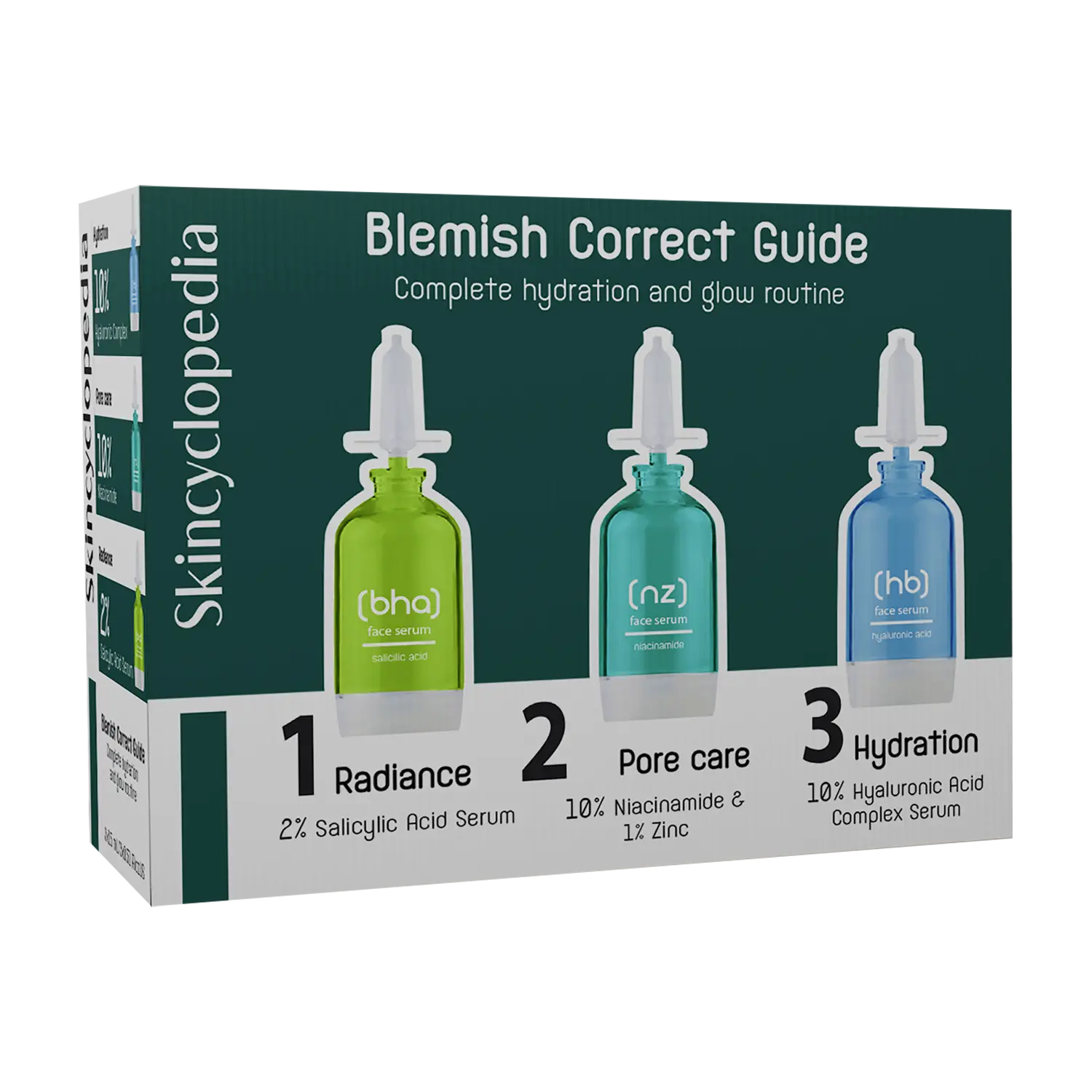 Набор: сыворотка от несовершенств лица Skincyclopedia Blemish, 3х15 мл
Набор: сыворотка от несовершенств лица Skincyclopedia Blemish, 3х15 мл