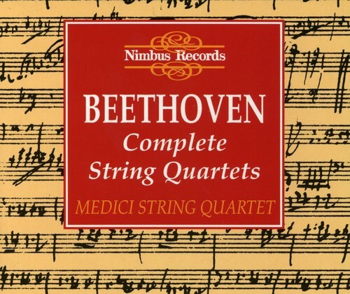 CD диск Beethoven / Medici Quartet: Complete String Quartets 
CD диск Beethoven / Medici Quartet: Complete String Quartets