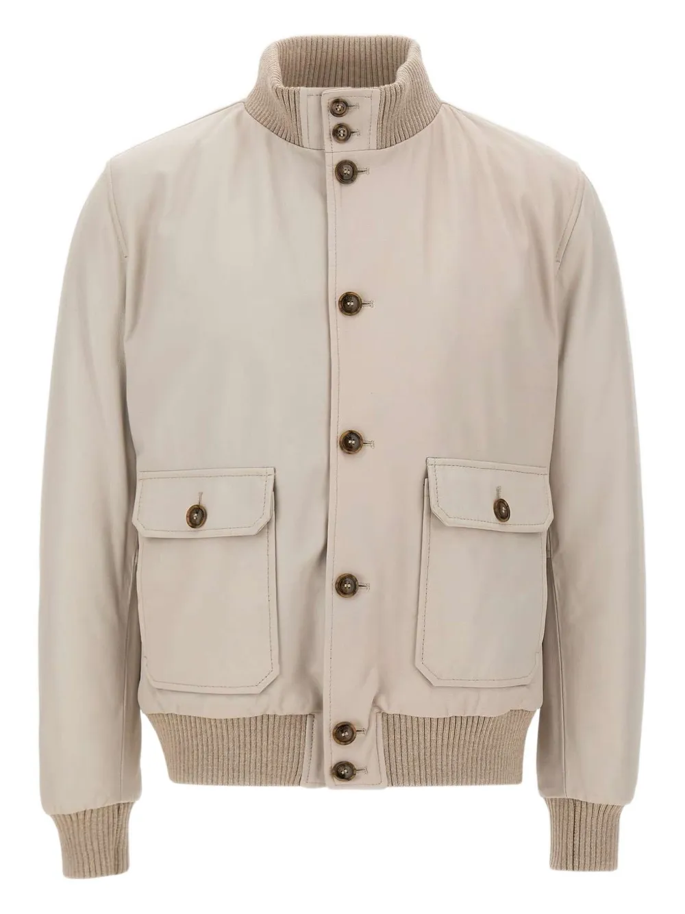 Куртка с воротником в рубчик Barba, нейтральный
Куртка с воротником в рубчик Barba, нейтральный