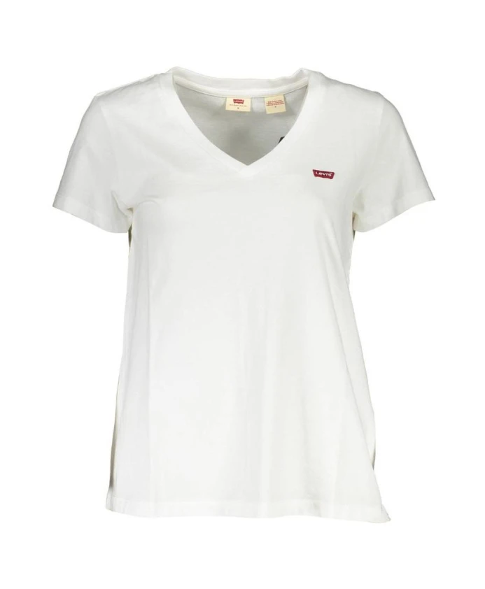 Футболка с V-образным вырезом, классический крой, повседневный стиль. Levi'S, белый
Футболка с V-образным вырезом, классический крой, повседневный стиль. Levi'S, белый
