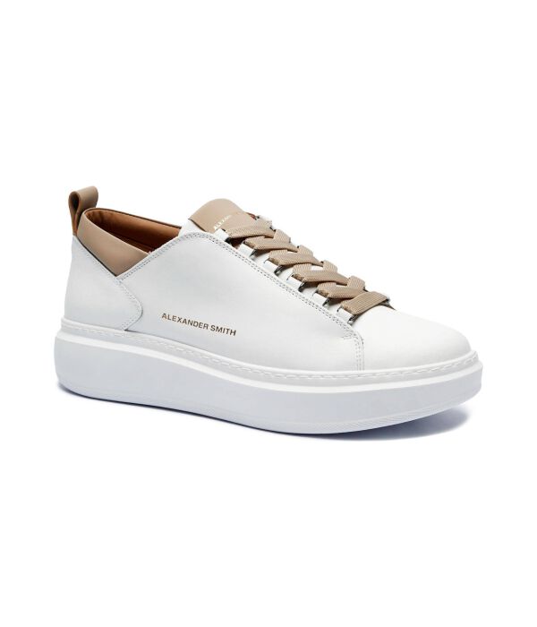Кожаные кроссовки Wembley Alexander Smith, белый
Кожаные кроссовки Wembley Alexander Smith, белый