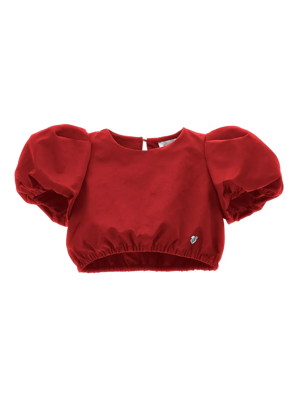 Укороченный топ с рукавами-буфами Monnalisa, красный
Укороченный топ с рукавами-буфами Monnalisa, красный
