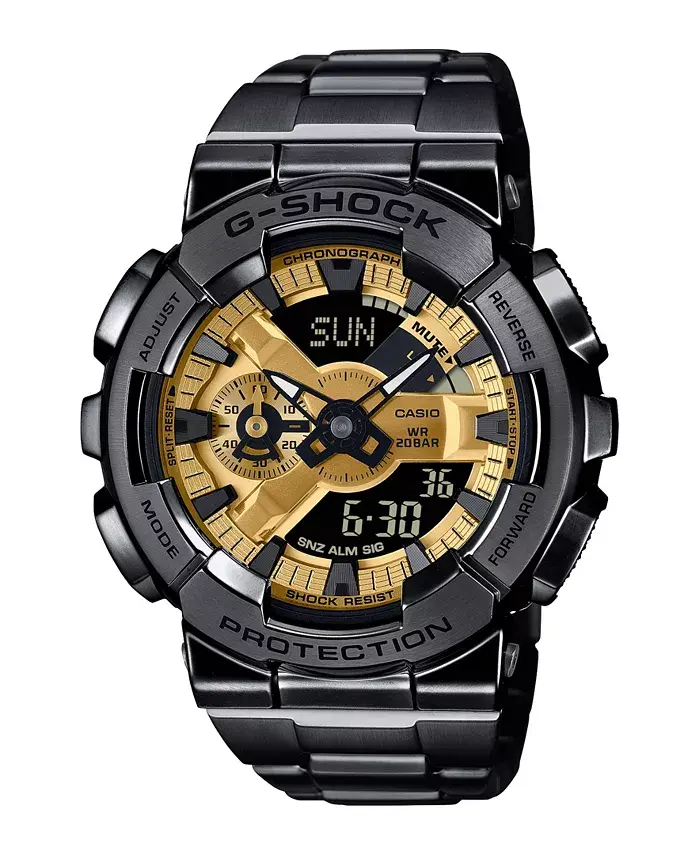 Мужские кварцевые часы в черном IP-покрытии из нержавеющей стали, 48.8 мм G-Shock
Мужские кварцевые часы в черном IP-покрытии из нержавеющей стали, 48.8 мм G-Shock