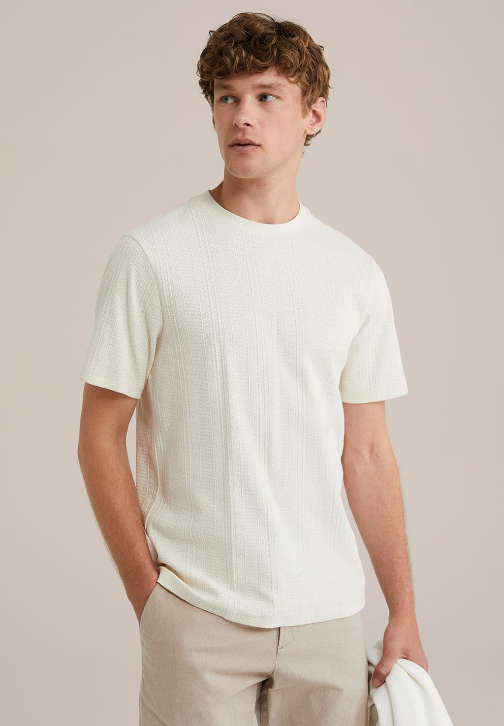 Футболка с принтом WE Fashion, бежевый
Футболка с принтом WE Fashion, бежевый