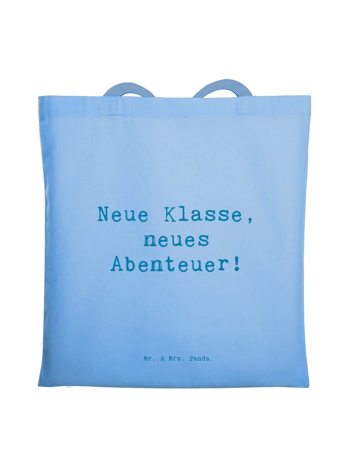 Сумка Mr. & Mrs. Panda Tragetasche Spruch Erster Schultag Abenteuer mi..., небесно-синий
Сумка Mr. & Mrs. Panda Tragetasche Spruch Erster Schultag Abenteuer mi..., небесно-синий