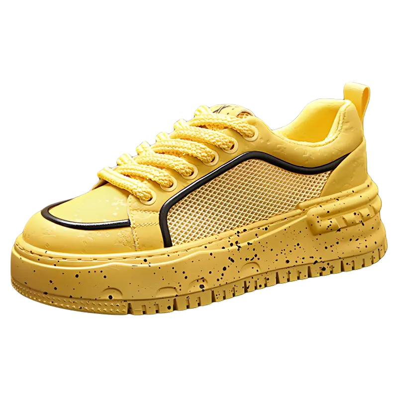 ZUOSAISI Мужские скейтерские кроссовки желтые, цвет Yellow
ZUOSAISI Мужские скейтерские кроссовки желтые, цвет Yellow