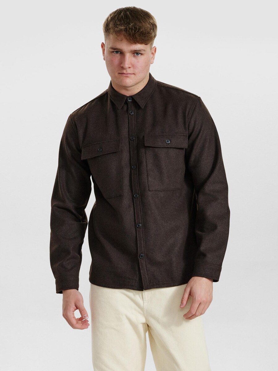 Рубашка Dxnmxrk DXEmil, темно-коричневый
Рубашка Dxnmxrk DXEmil, темно-коричневый