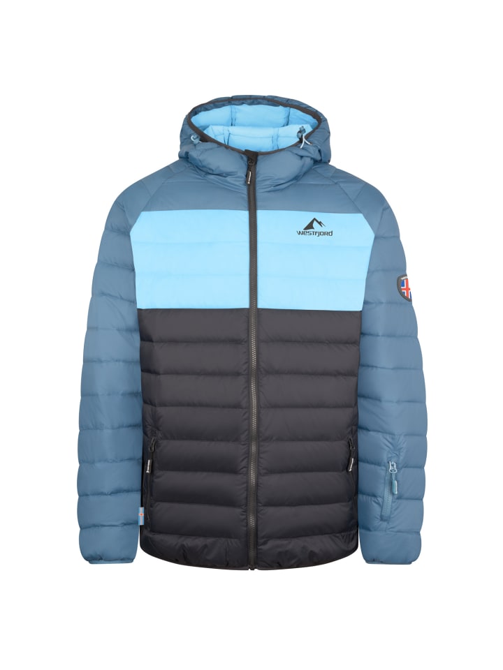 Пуховик Snaefell цвета Атлантический синий Westfjord
Пуховик Snaefell цвета Атлантический синий Westfjord