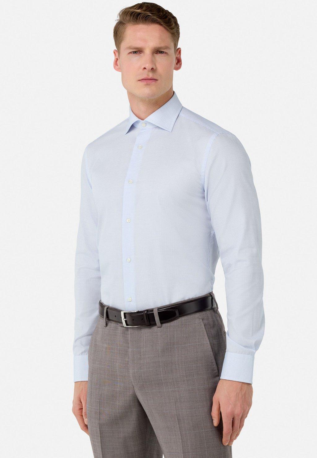 Классическая рубашка Boggi Milano, светло-голубой
Классическая рубашка Boggi Milano, светло-голубой