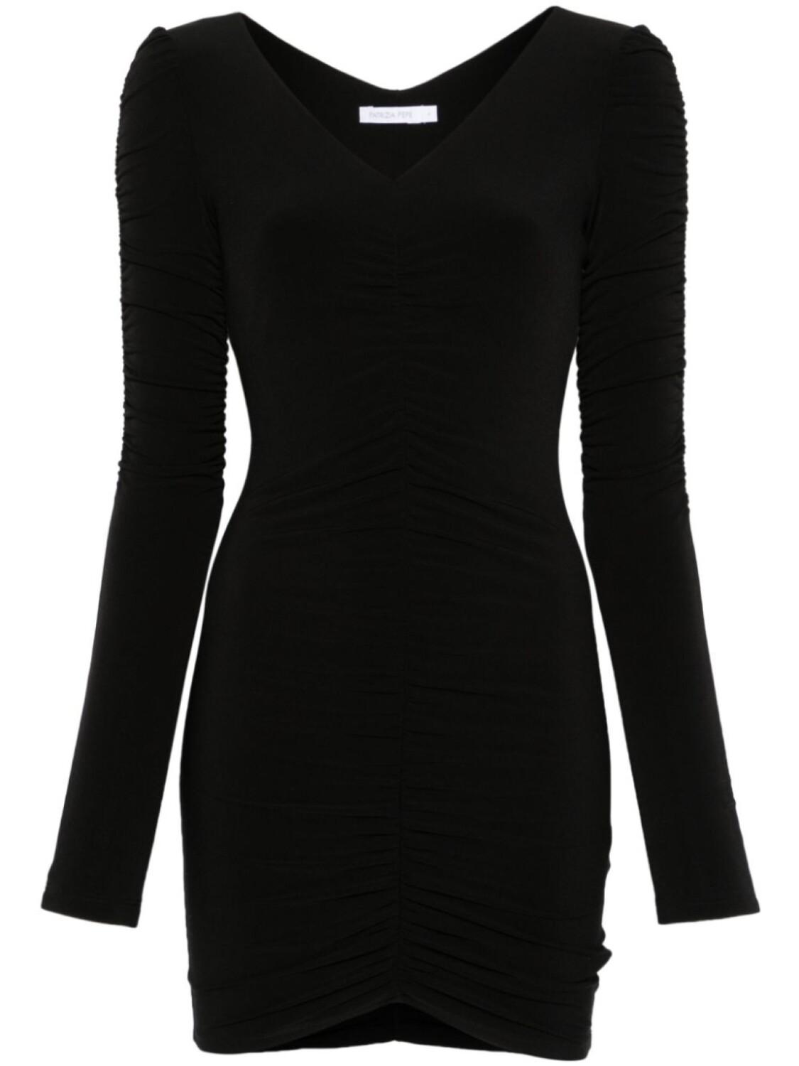 Мини-платье Patrizia Pepe с драпировкой, черный
Мини-платье Patrizia Pepe с драпировкой, черный