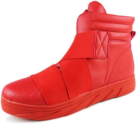 Мужские высокие модные кроссовки из кожи и эластичной ткани, с круглым носком, на шнуровке, удобные, легкие, с нескользящей подошвой, повседневные кроссовки для ходьбы, езды на мотоцикле, занятий в спортзале и повседневной носки Yrzhgdl, красный
Мужские высокие модные кроссовки из кожи и эластичной ткани, с круглым носком, на шнуровке, удобные, легкие, с нескользящей подошвой, повседневные кроссовки для ходьбы, езды на мотоцикле, занятий в спортзале и повседневной носки Yrzhgdl, красный