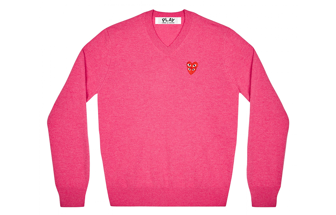 Свитер женский розовый CDG Play
Свитер женский розовый CDG Play