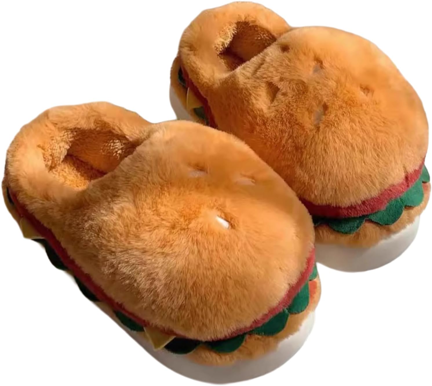 Милые плюшевые тапочки YPNMR в виде бургера для мужчин и женщин, теплые зимние домашние креативные пушистые тапочки для пар, Burger
Милые плюшевые тапочки YPNMR в виде бургера для мужчин и женщин, теплые зимние домашние креативные пушистые тапочки для пар, Burger