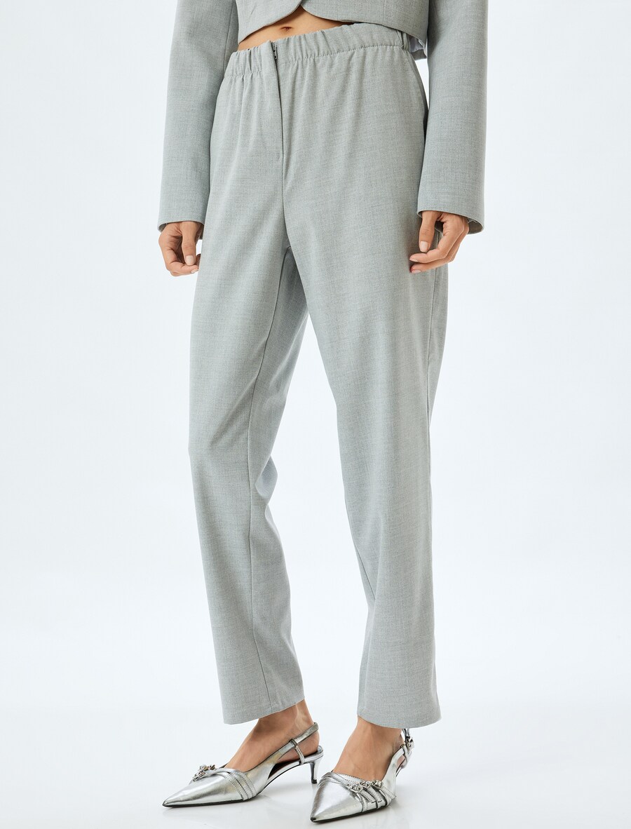 Тканевые брюки Koton Regular Pants, серый
Тканевые брюки Koton Regular Pants, серый