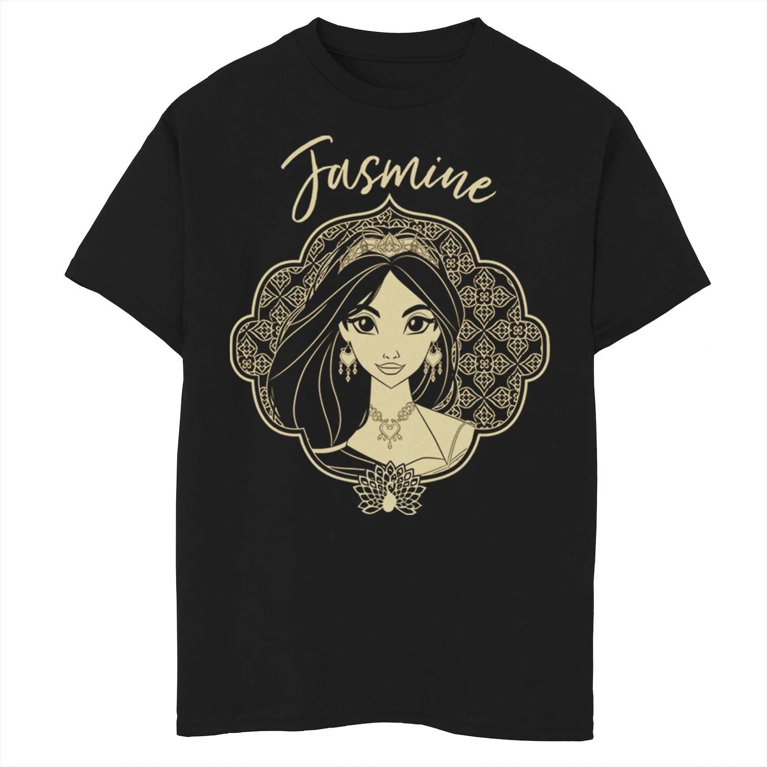 Футболка Disney's Aladdin для мальчиков 8–20 лет с изображением жасмина и портретом в рамке Disney, черный
Футболка Disney's Aladdin для мальчиков 8–20 лет с изображением жасмина и портретом в рамке Disney, черный