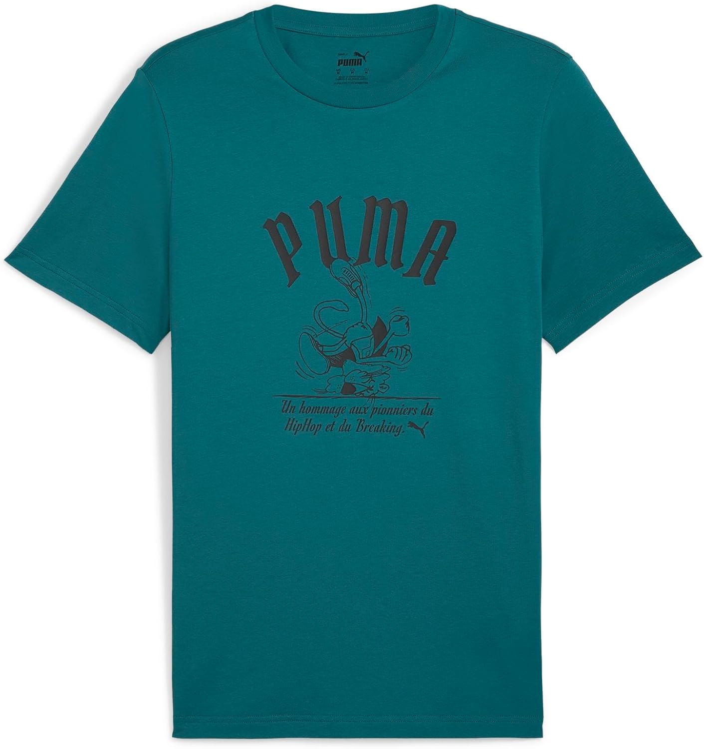 Мужская повседневная футболка PUMA GRAPHICS SUPER PUMA BREAK 629097, зеленый
Мужская повседневная футболка PUMA GRAPHICS SUPER PUMA BREAK 629097, зеленый