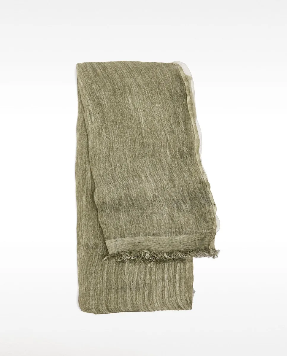 Платок с отделкой в рубчик Parfois, хаки
Платок с отделкой в рубчик Parfois, хаки