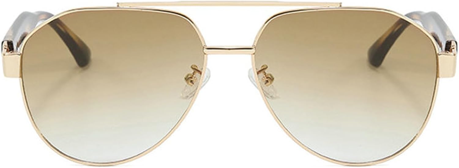 Солнцезащитные очки Willochra Fashion с двойной перемычкой, овальной формы, металлические, винтажные, градиентные, в стиле «пилот», с защитой от УФ-излучения UV400, C4
Солнцезащитные очки Willochra Fashion с двойной перемычкой, овальной формы, металлические, винтажные, градиентные, в стиле «пилот», с защитой от УФ-излучения UV400, C4