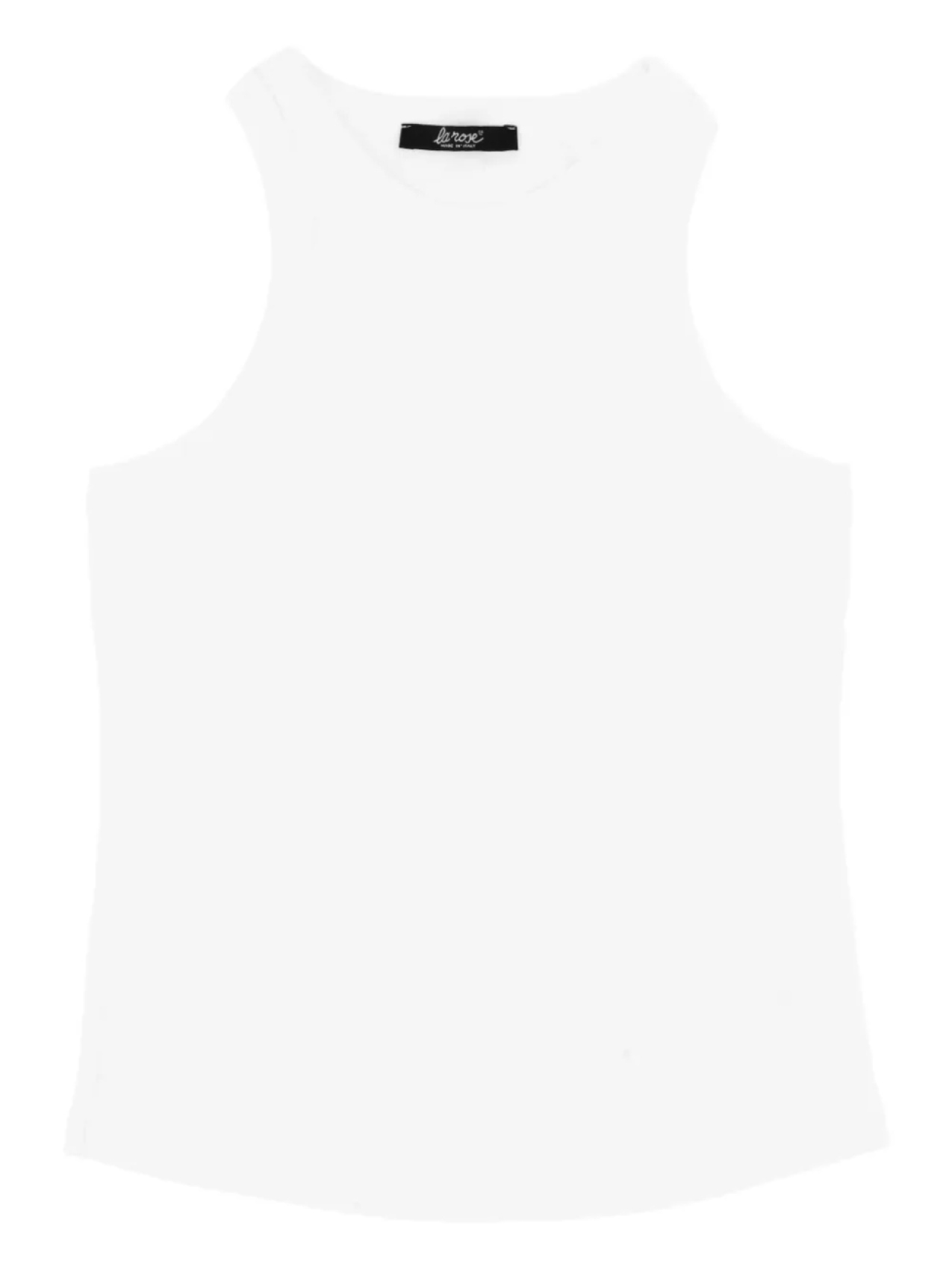 Топ из хлопка в рубчик LA ROSE, белый
Топ из хлопка в рубчик LA ROSE, белый
