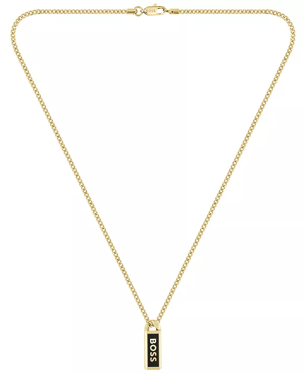 Мужское ожерелье с позолоченной подвеской Kassy Emblem Hugo Boss, gold-tone
Мужское ожерелье с позолоченной подвеской Kassy Emblem Hugo Boss, gold-tone