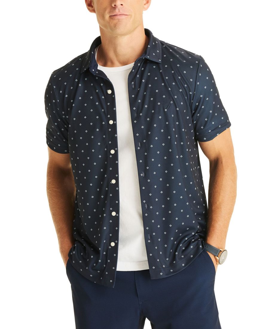 Мужская рубашка с коротким рукавом и принтом Nautica, Navy Seas
Мужская рубашка с коротким рукавом и принтом Nautica, Navy Seas