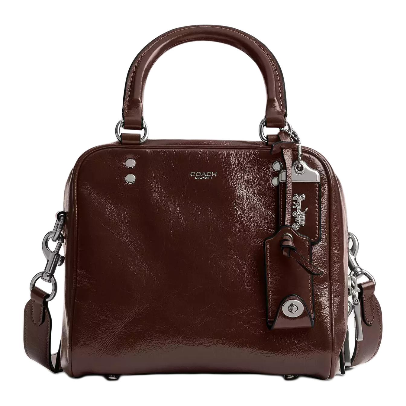 COACH Кожаная сумка через плечо кроссбоди женская коричневая
COACH Кожаная сумка через плечо кроссбоди женская коричневая