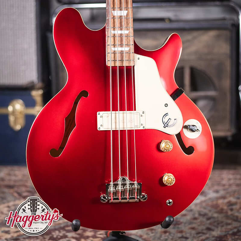 Электрогитара Epiphone Jack Casady Bass Guitar - Sparkling Burgundy
Электрогитара Epiphone Jack Casady Bass Guitar - Sparkling Burgundy