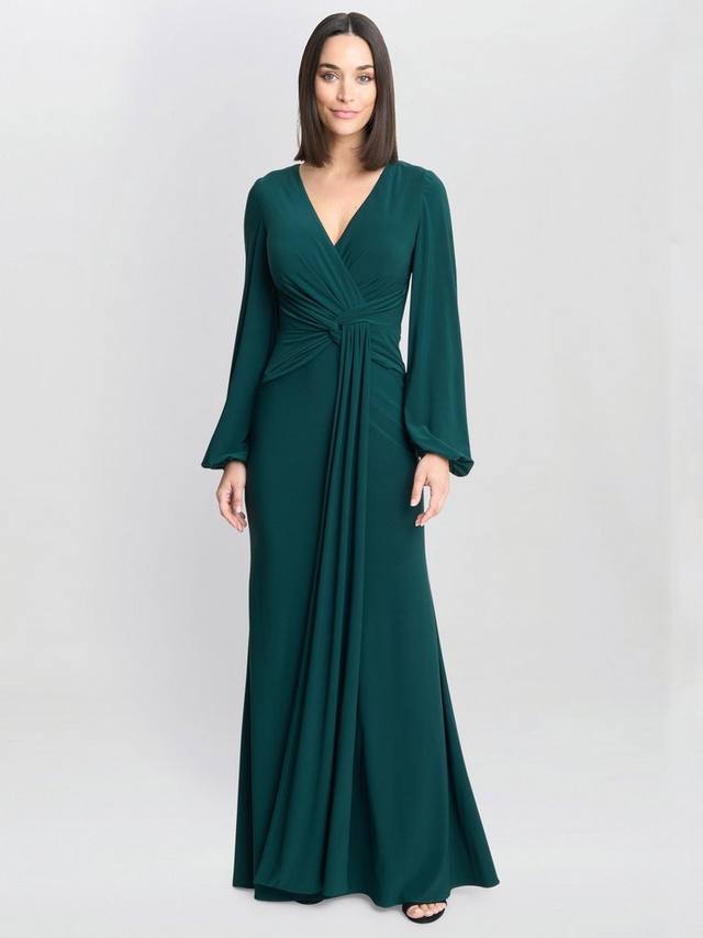 Макси-платье с узкой талией Gina Bacconi, зеленый
Макси-платье с узкой талией Gina Bacconi, зеленый